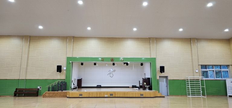 대진디자인고 체육관 흡음보드 